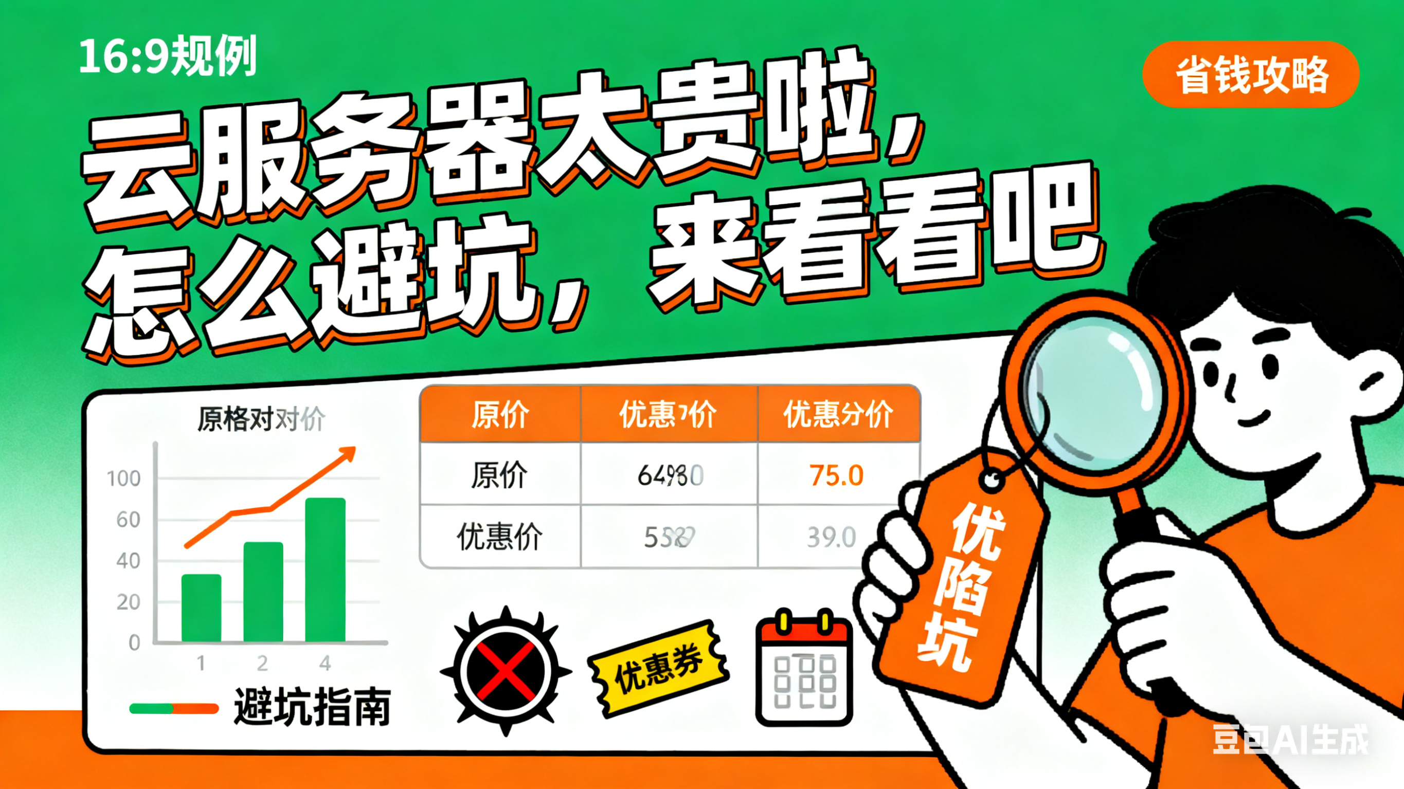 云服务器续费太贵啦，怎么避坑，来看看吧。