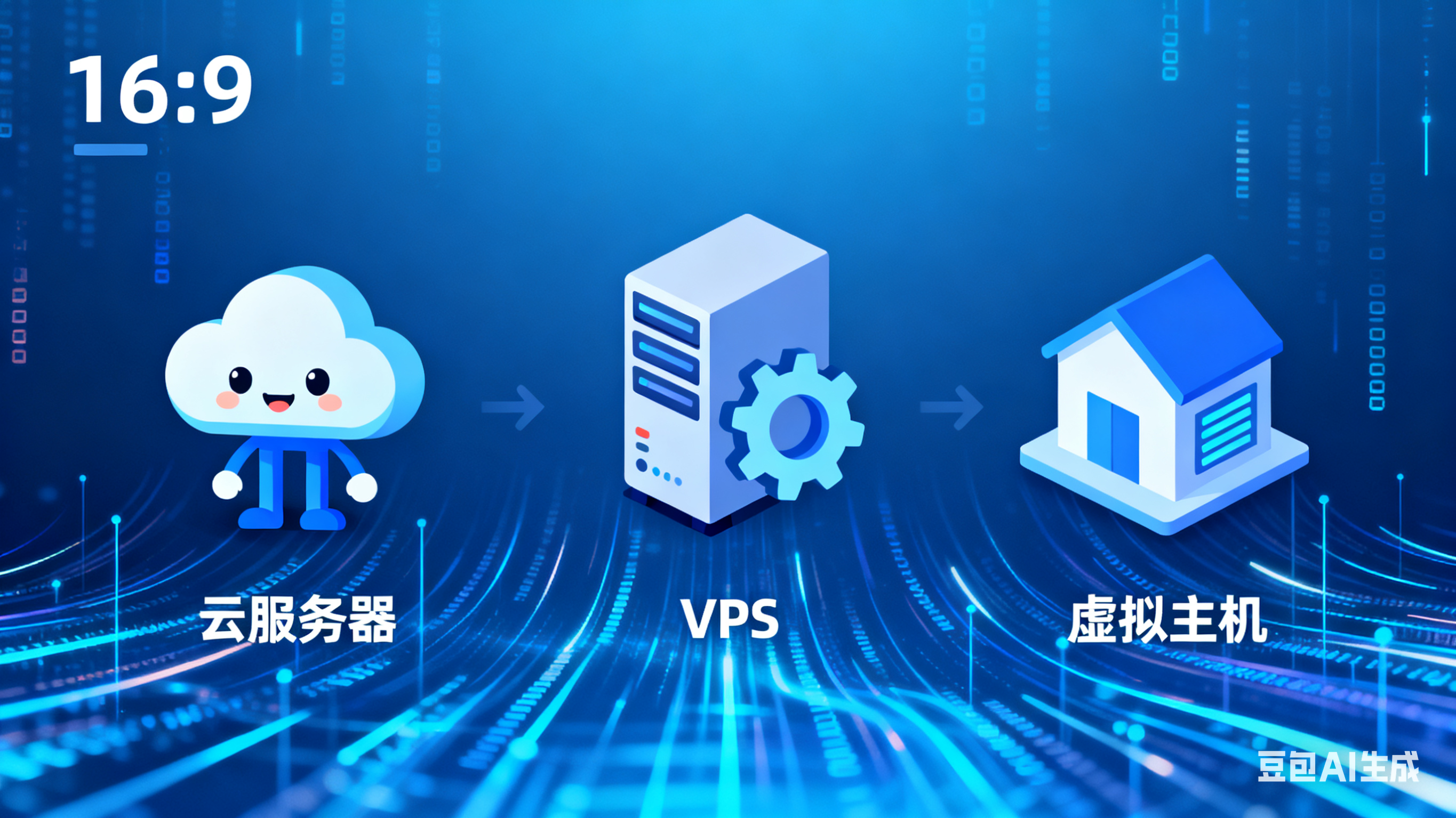 一篇文章带你了解看懂！云服务器、VPS、虚拟主机的各自区别。