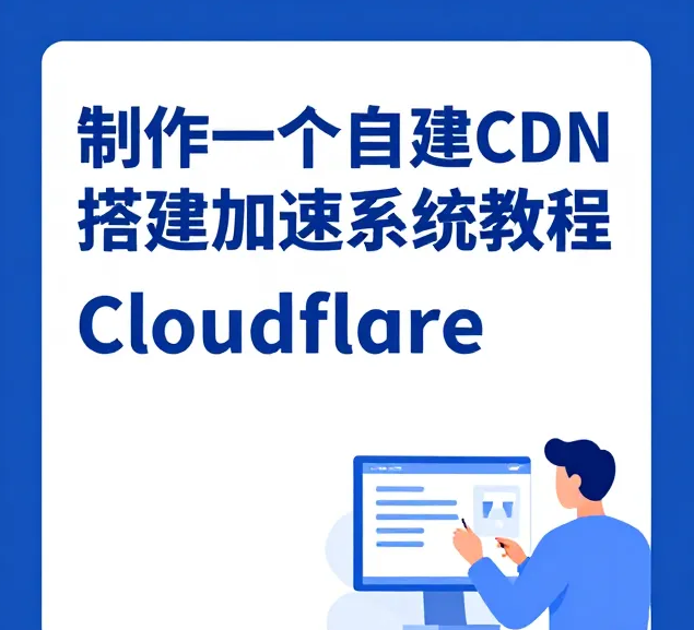 自建CDN搭建加速系统教程——Cloudflare